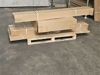 Stoomcabine halfrond - wit bad met zwarte cabine - 90x90x215 cm - afbeelding 3 van  3