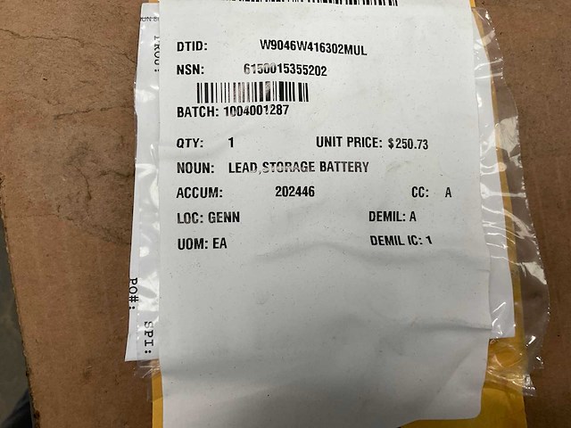 Storage battery lead - afbeelding 3 van  3