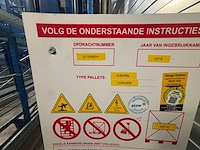 Storax - shuttle stelling 935 europallet plaatsen - afbeelding 5 van  5
