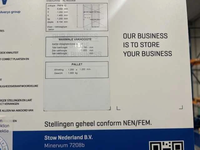 Stow - pnfb12 - inrijstelling 126 europallet plaatsen - afbeelding 4 van  4