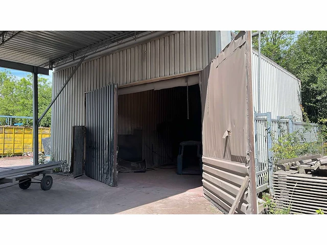 Straalcabine 9,5m x 9,5m x 5m - afbeelding 1 van  14