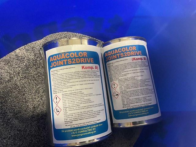 Straat voegsel aqua color 2 component, (26x) - afbeelding 2 van  10