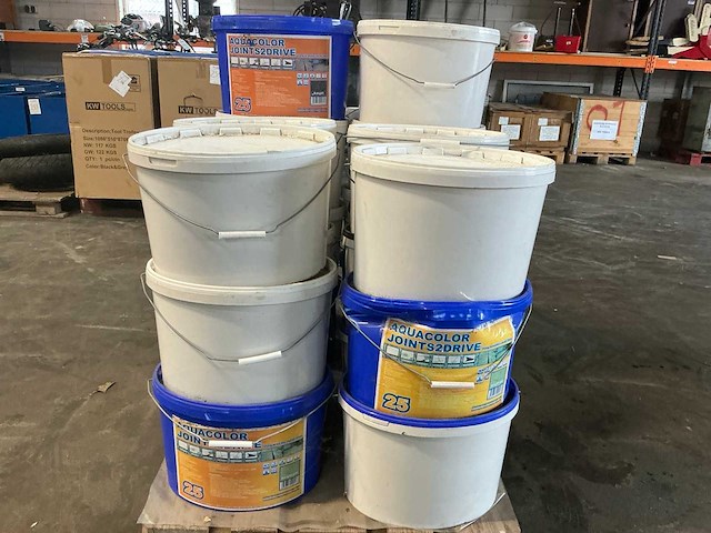 Straat voegsel aqua color 2 component, (26x) - afbeelding 3 van  10