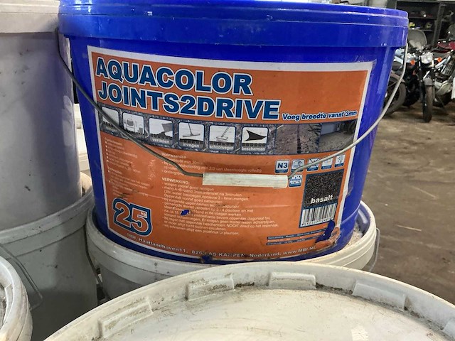 Straat voegsel aqua color 2 component, (26x) - afbeelding 6 van  10