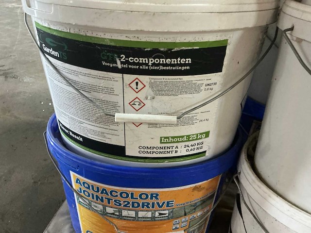 Straat voegsel aqua color 2 component, (26x) - afbeelding 8 van  10