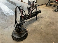 Straatveegmachine, hydraulisch aangedreven