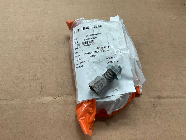 Straight pipe adapter (8x) - afbeelding 2 van  2