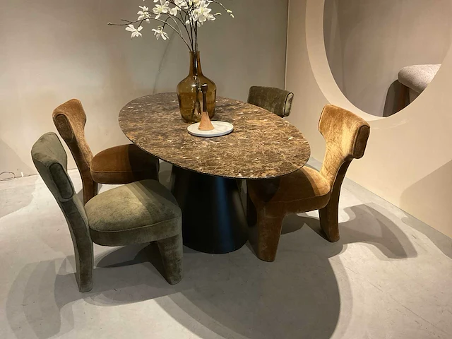 Straluma eetkamertafelset met stoelen - afbeelding 12 van  12