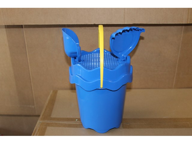 Strand emmer blauw blauw 1x - afbeelding 1 van  3