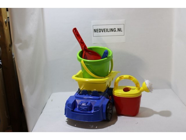 Strandset auto zonder verpakking zie fotos - afbeelding 2 van  3