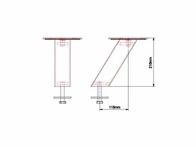 Strate bkrs021055-0001 barconsole (5x) - afbeelding 2 van  2