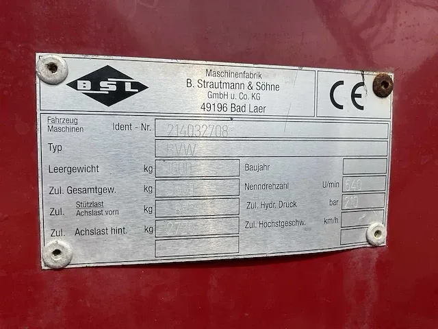 Strautmann bvw blokkendoseerwagen - afbeelding 11 van  19