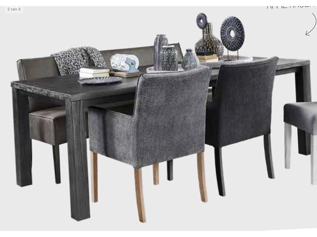 Streaton eetkamertafel 220cm - afbeelding 1 van  2