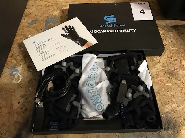 Stretchsense mocap pro fidelity motion capture handschoenen - afbeelding 1 van  5