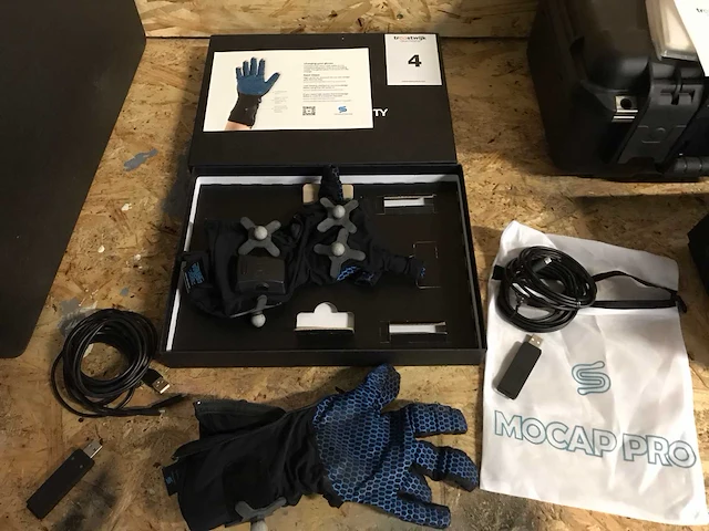 Stretchsense mocap pro fidelity motion capture handschoenen - afbeelding 2 van  5