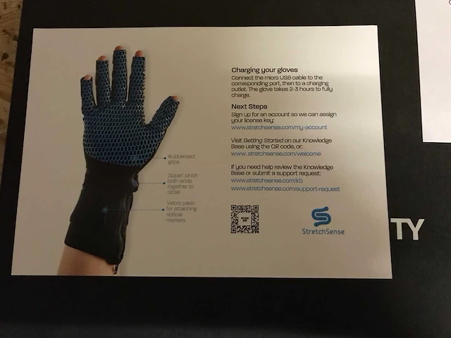 Stretchsense mocap pro fidelity motion capture handschoenen - afbeelding 4 van  5