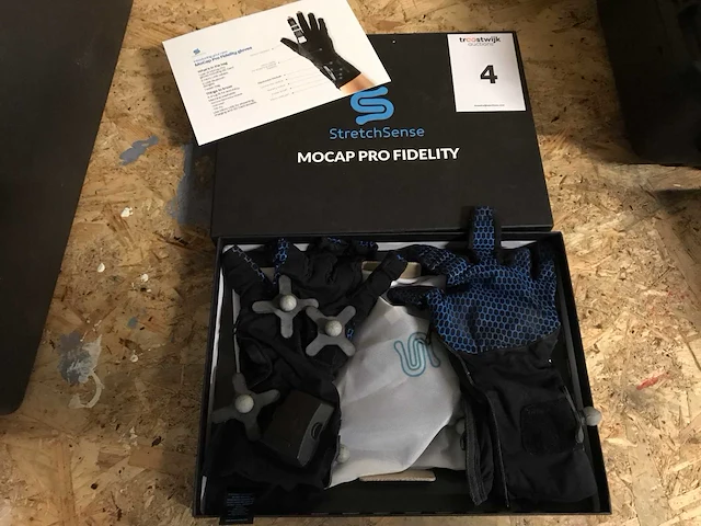 Stretchsense mocap pro fidelity motion capture handschoenen - afbeelding 5 van  5