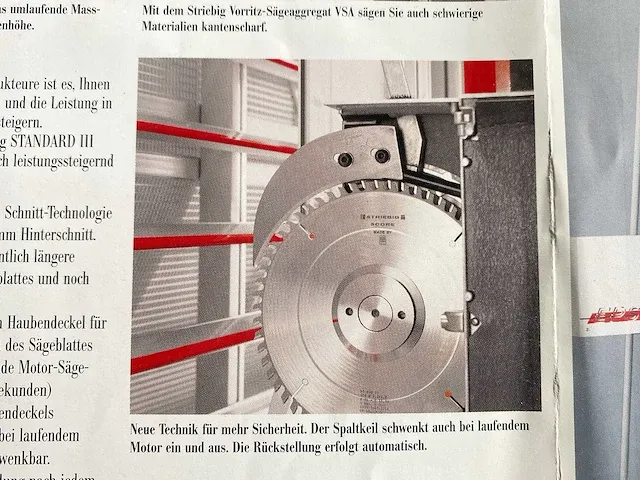 Striebig - standard iii trk - 6220a - verticale platenzaagmachine - afbeelding 18 van  25