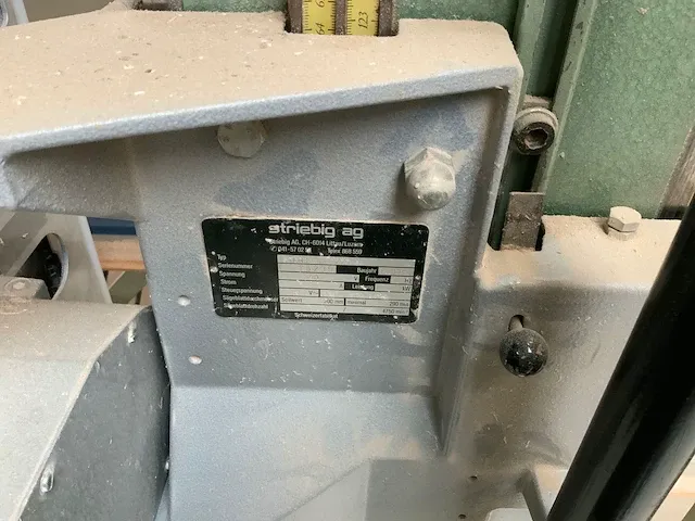 Striebig standard 6220 a vertikale paneelzaag - afbeelding 2 van  6
