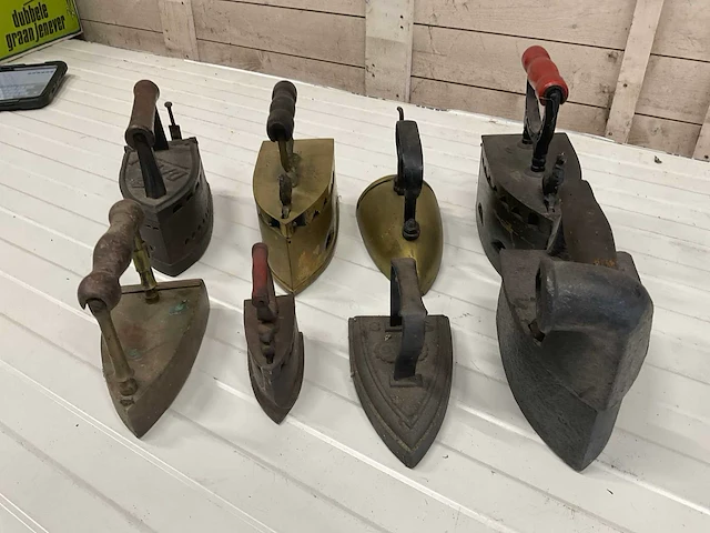 Strijkijzer antiek (8x) - afbeelding 5 van  11