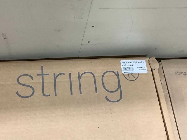 String wandplank metaal (42x) - afbeelding 3 van  17