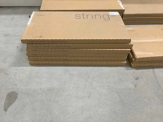 String wandplank metaal (42x) - afbeelding 10 van  17