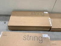 String wandplank metaal (42x) - afbeelding 12 van  17
