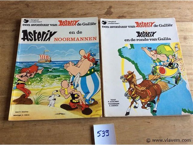 Strip asterix 2stuks - afbeelding 1 van  2