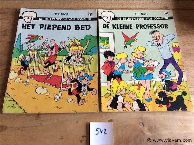 Strip jommeke 2stuks - afbeelding 1 van  2