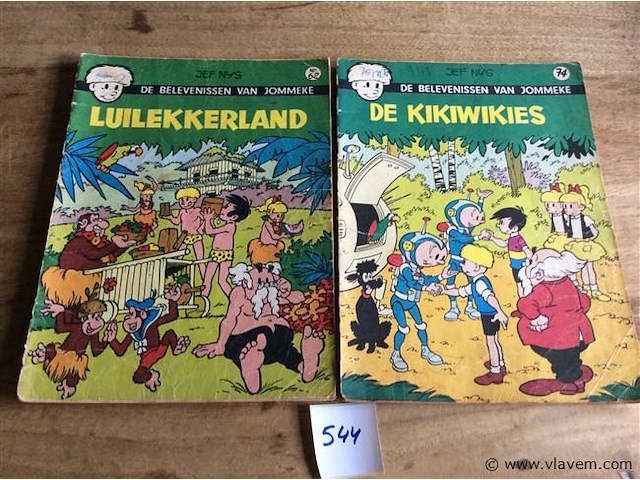 Strip jommeke 2stuks - afbeelding 1 van  2