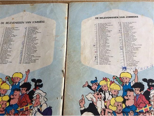 Strip jommeke 2stuks - afbeelding 2 van  2