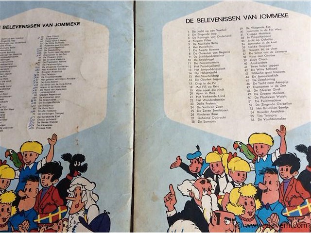 Strip jommeke 2stuks - afbeelding 2 van  2