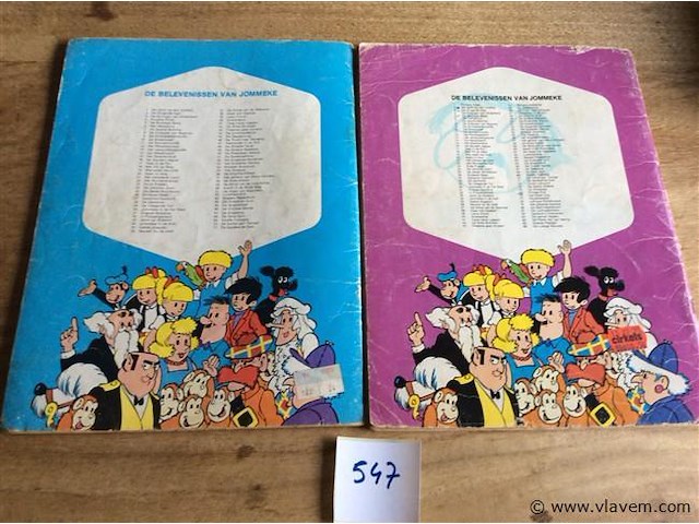 Strip jommeke 2stuks - afbeelding 2 van  2