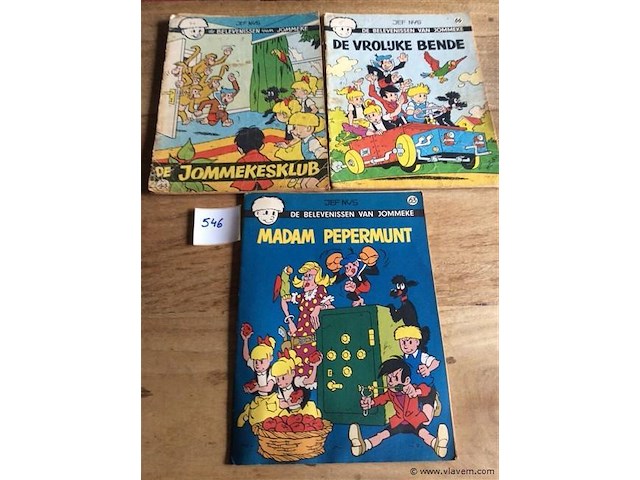 Strip jommeke 3stuks - afbeelding 1 van  2