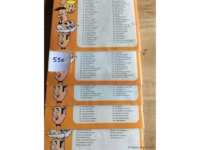 Strip jommeke 5stuks - afbeelding 2 van  2