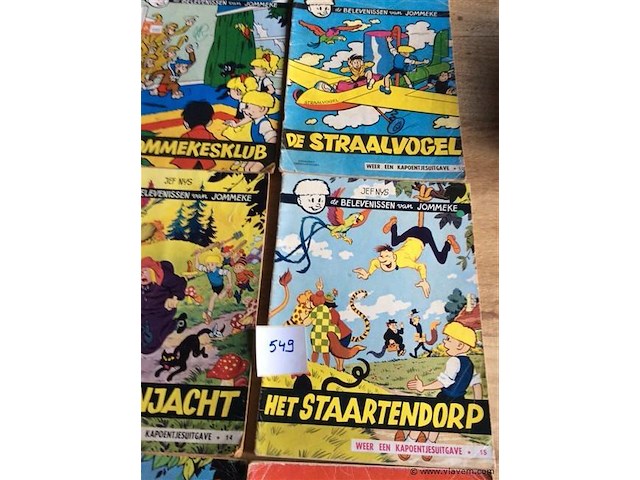 Strip jommeke 6stuks - afbeelding 2 van  3