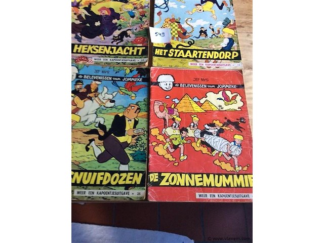 Strip jommeke 6stuks - afbeelding 3 van  3