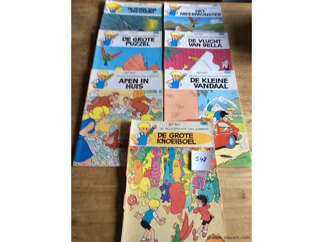 Strip jommeke 7stuks - afbeelding 1 van  3