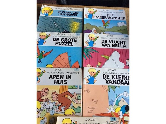 Strip jommeke 7stuks - afbeelding 2 van  3