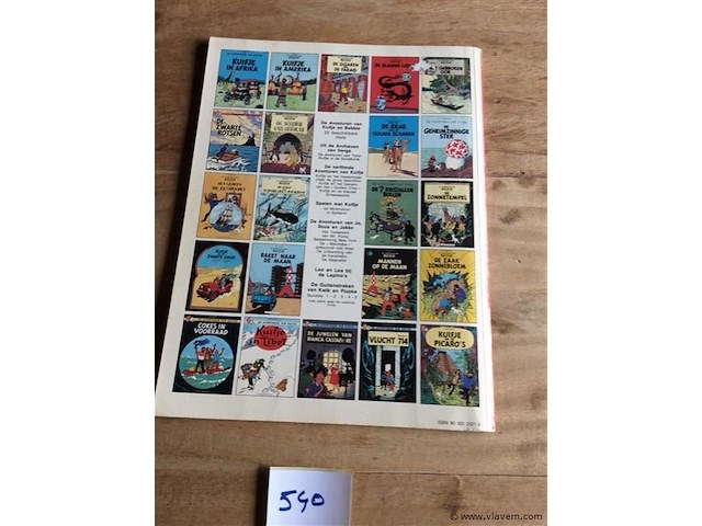 Strip kuifje - afbeelding 2 van  2