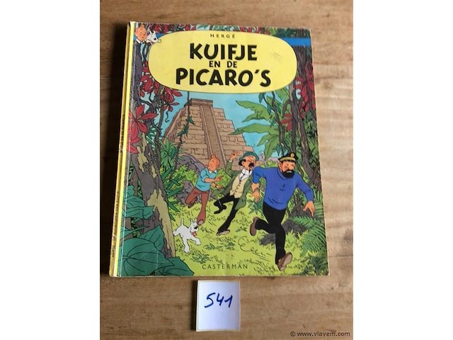 Strip kuifje - afbeelding 1 van  2