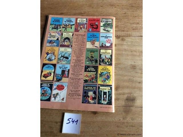 Strip kuifje - afbeelding 2 van  2