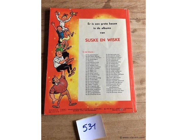 Strip suske en wiske - afbeelding 2 van  2