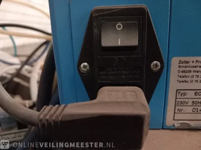 Stripmachine zoller+fröhlich, ecm-01 - afbeelding 2 van  27