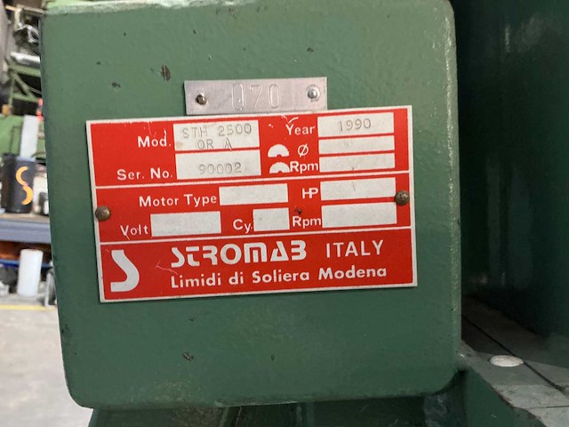 Stromab - 1990 - 2500 or a - opsluitbank - afbeelding 10 van  10