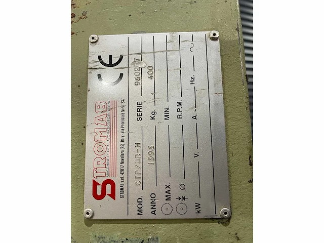 Stromab - 1996 - stp 3000 - opsluitbank - afbeelding 4 van  5