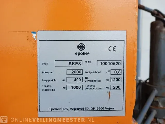 Strooimachine epoke, ske8, bouwjaar 2006 - afbeelding 6 van  14