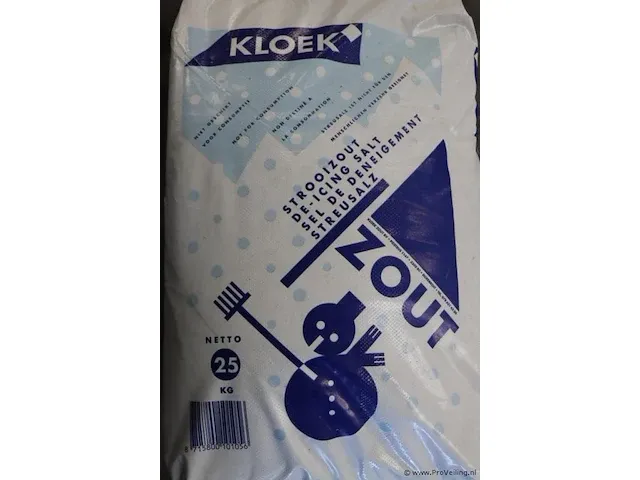 Strooizout - 25 kg - 3 stuks - afbeelding 2 van  2