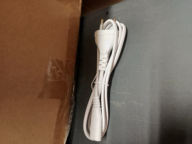 Stroom kabel wit 10 stuks - afbeelding 7 van  7