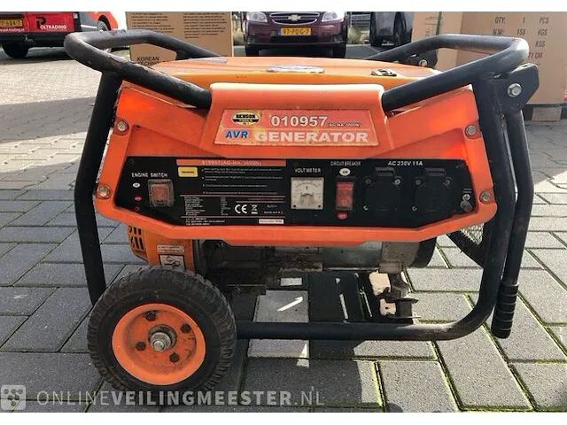 Stroomgenerator benson tools, ag-ha-3000n - afbeelding 1 van  2